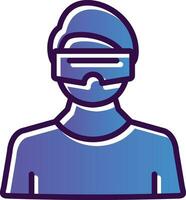 Virtual Reality Vector Icon Design