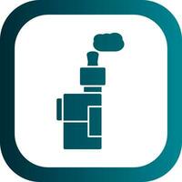 Electronic Cigarette Vector Icon Design