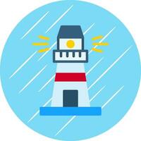 Lighthouse Vector Icon Design