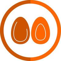 Eggs Vector Icon Design