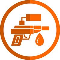 Water Gun Vector Icon Design