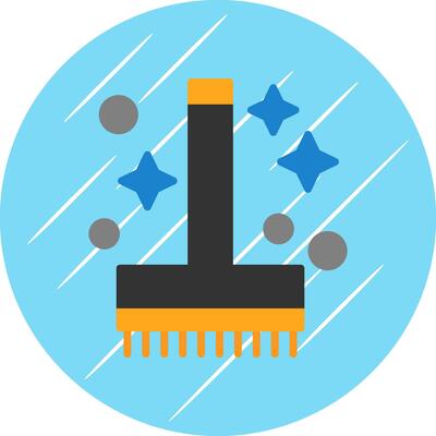 Broom Vector Icon Design