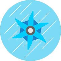 Pinwheel Vector Icon Design