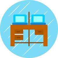 Work Space Vector Icon Design