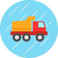 Toy Truck Vector Icon Design