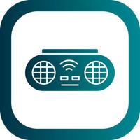 Portable Speaker Vector Icon Design