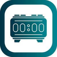 Digital Alarm Vector Icon Design