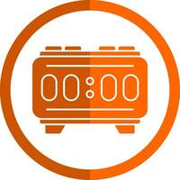 Digital Alarm Vector Icon Design