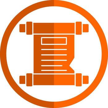 Scroll Vector Icon Design