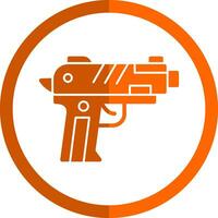 Pistol Vector Icon Design