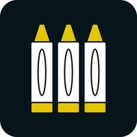 Crayons Vector Icon Design