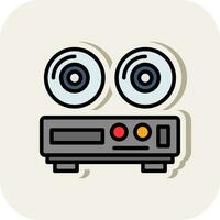 Dvd Player Vector Icon Design