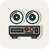 Dvd Player Vector Icon Design