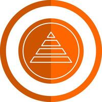Piramid Vector Icon Design