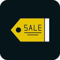 Sale Tag Vector Icon Design