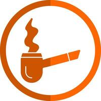 Smoking Pipe Vector Icon Design