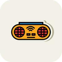 Portable Speaker Vector Icon Design