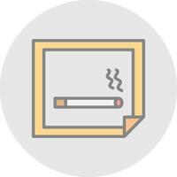 Nicotine Patch Vector Icon Design