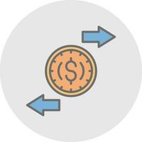 Exchange Rate Vector Icon Design