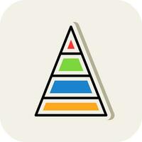 Pyramid Vector Icon Design