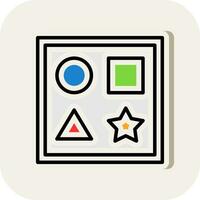 Shape Toy Vector Icon Design