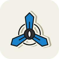 Propeller Vector Icon Design