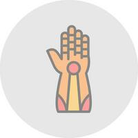 Gauntlet Vector Icon Design