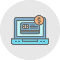 Debit Vector Icon Design