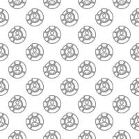 Pie Chart with Man vector concept thin line seamless pattern