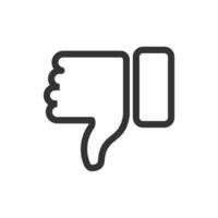 Social Media Lineart Element Vector Design