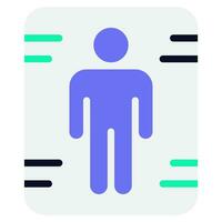 Wearable Health Tracker Icon vector