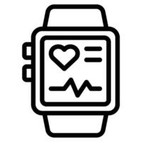 Health Monitoring Devices Icon vector