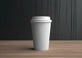 Coffee paper cup mockup - Blank Coffee mug mock up cover photo