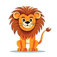 Lion Symbol Cute Lion Cartoon vector