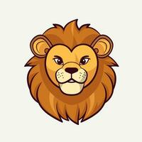 Lion Symbol Cute Lion Cartoon vector