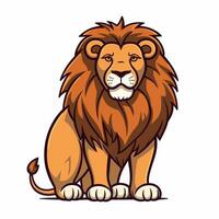 Lion Symbol Cute Lion Cartoon vector