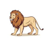 Lion Symbol Cute Lion Cartoon vector