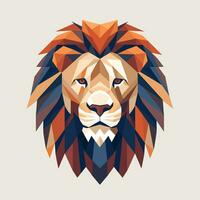 Lion Symbol Cute Lion Cartoon vector