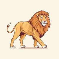 Lion Symbol Cute Lion Cartoon vector