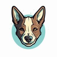 Dog Vector Cute Dog Cartoon Symbol