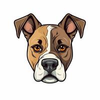 Dog Vector Cute Dog Cartoon Symbol