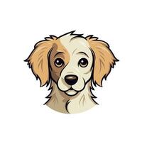 Dog Vector Cute Dog Cartoon Symbol