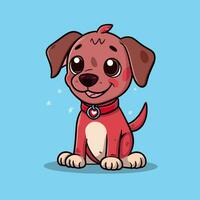 Dog Vector Cute Dog Cartoon Symbol