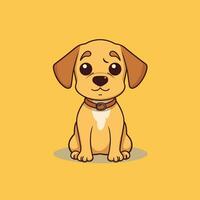 Dog Vector Cute Dog Cartoon Symbol