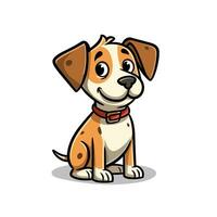 Dog Vector Cute Dog Cartoon Symbol