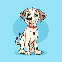 Dog Vector Cute Dog Cartoon Symbol