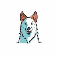 Dog Vector Cute Dog Cartoon Symbol