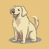 Dog Vector Cute Dog Cartoon Symbol