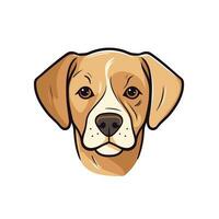 Dog Vector Cute Dog Cartoon Symbol