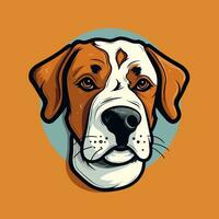 Dog Vector Cute Dog Cartoon Symbol